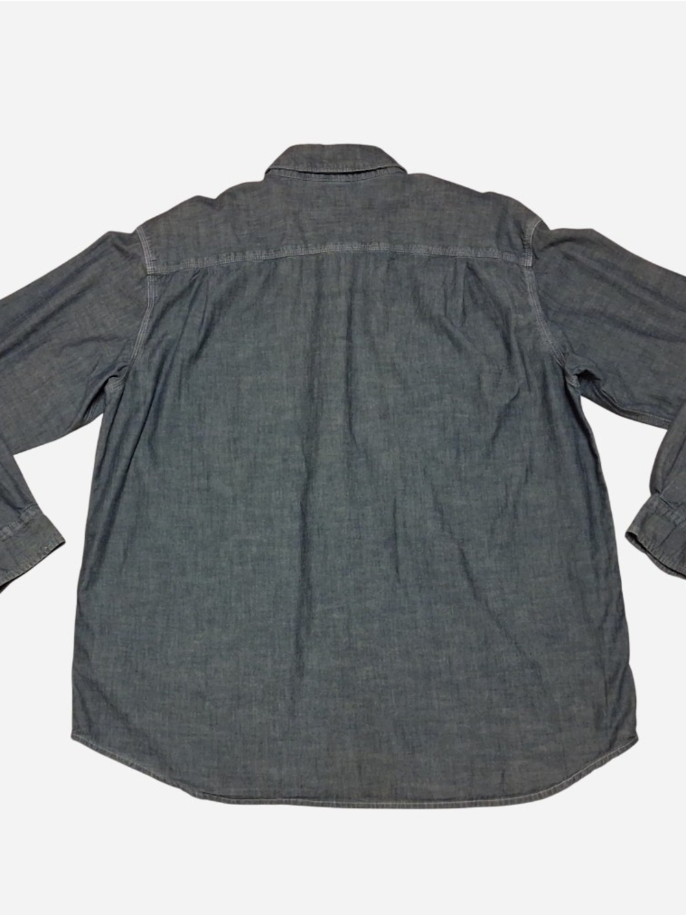 Carhartt Men's Slate Gray Button-Down Work Shirt - Picture 3 of 3